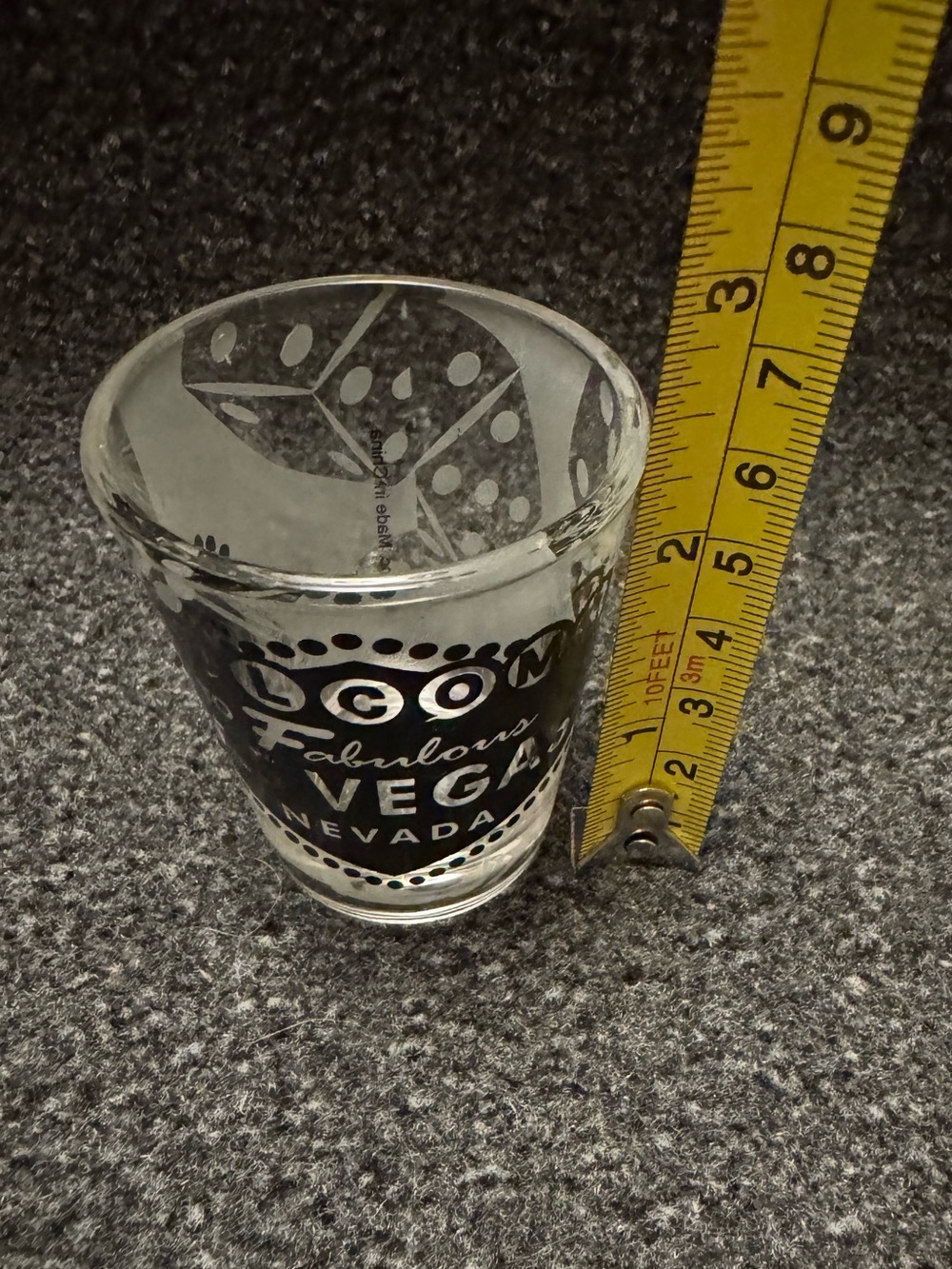 Las Vegas Shot Glass Souvenir Collection - Set of 4 - Picture 6 of 13